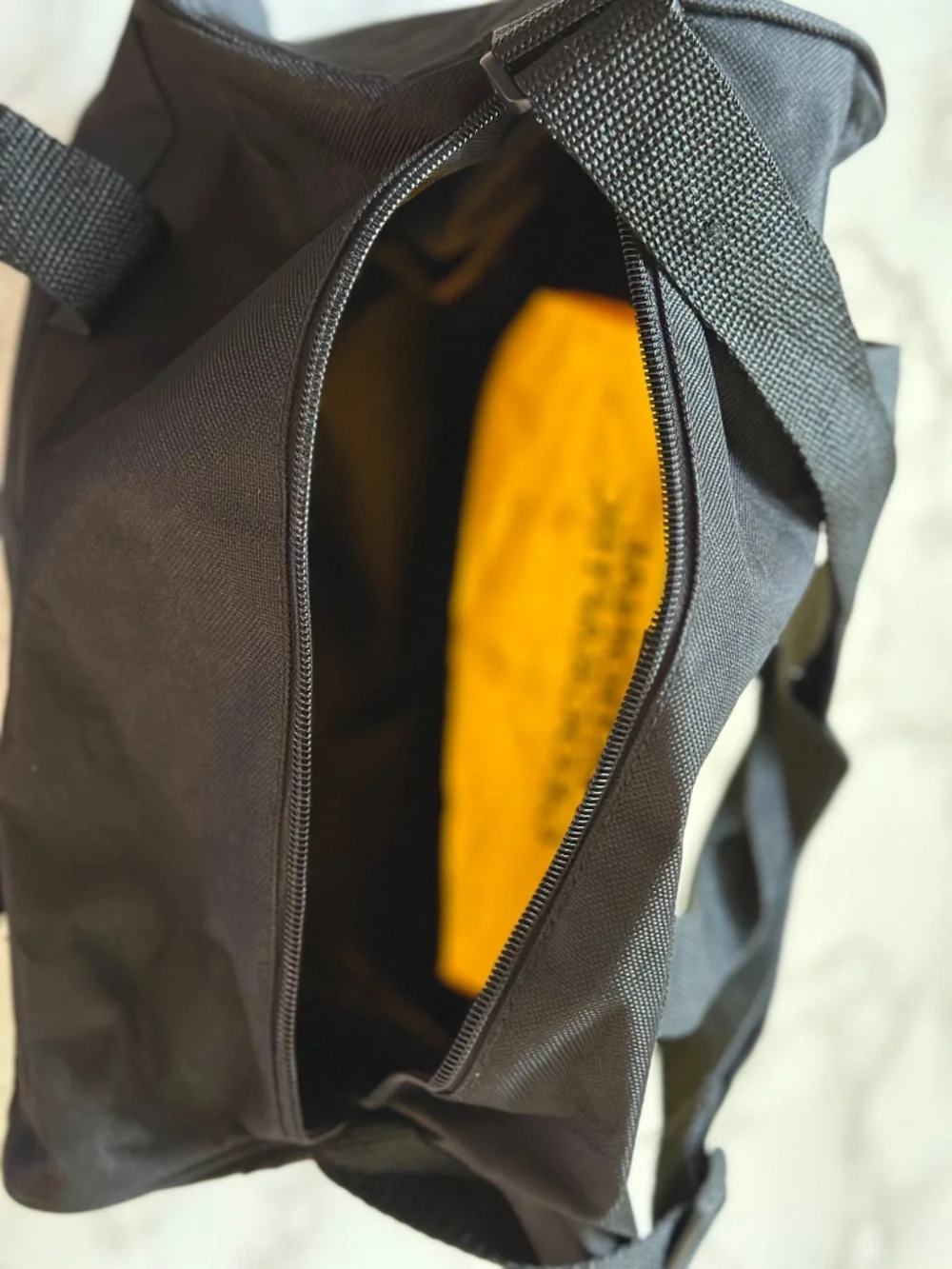 National Geographic · Mini Duffle Bag (yellow/black) 13.75
